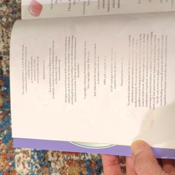 Judy Hall The Crystal Experience Hardback Book w/CD - New - Picture 6 of 6